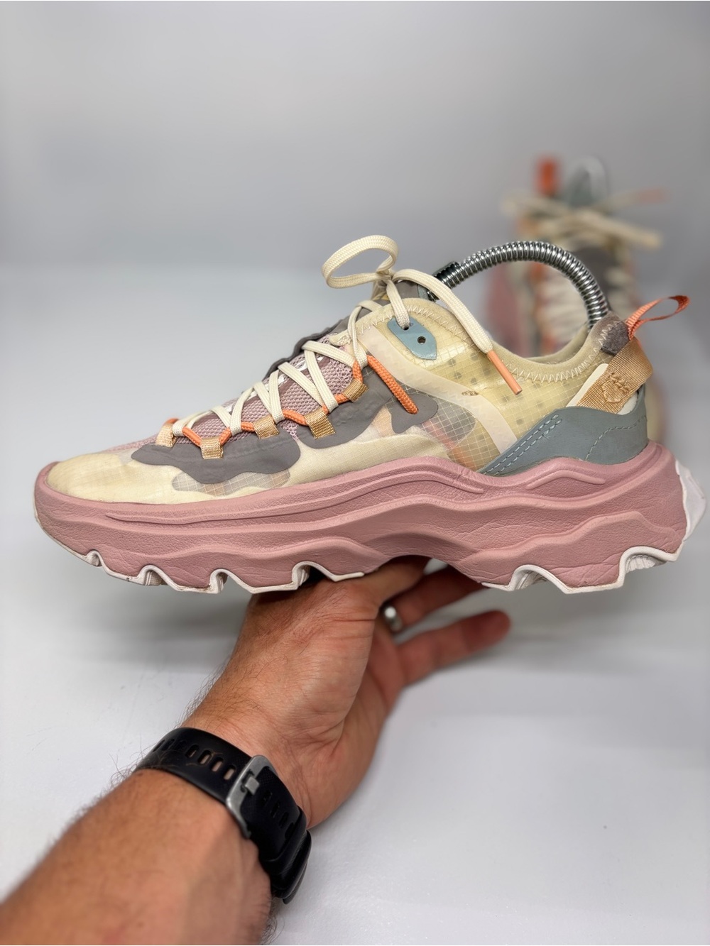 SOREL Kinetic Breakthru Tech Lace Sneakers Women’s 7.5 Multicolor - Picture 6 of 13